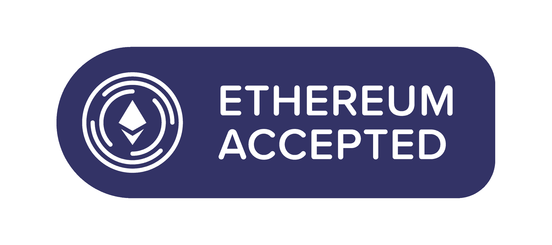 a button for ether accepted